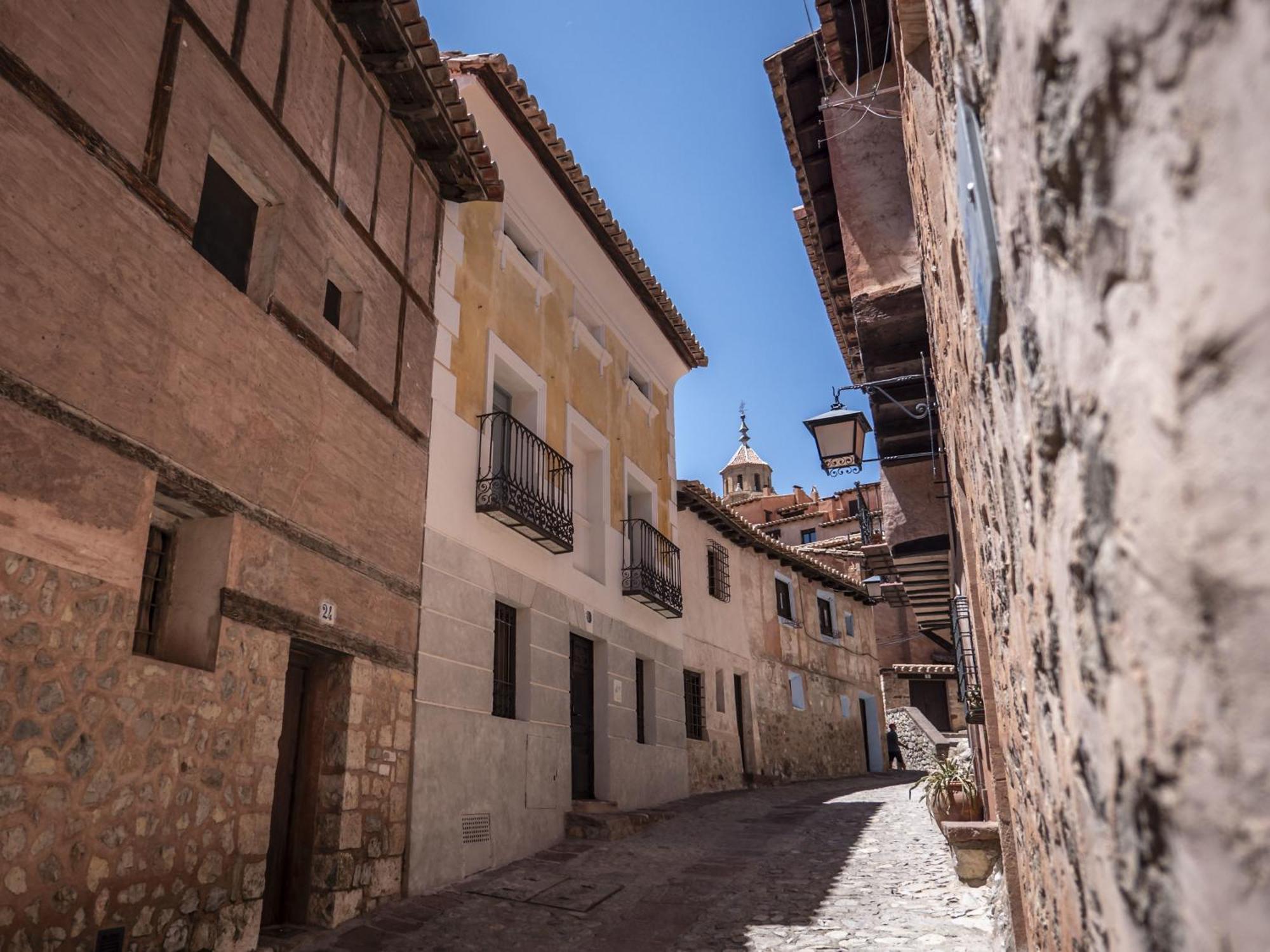 La Casa Amarilla Apartamento Enebro Albarracín Esterno foto